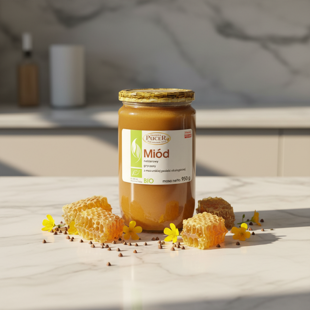 Miód gryczany EKO - 950 g